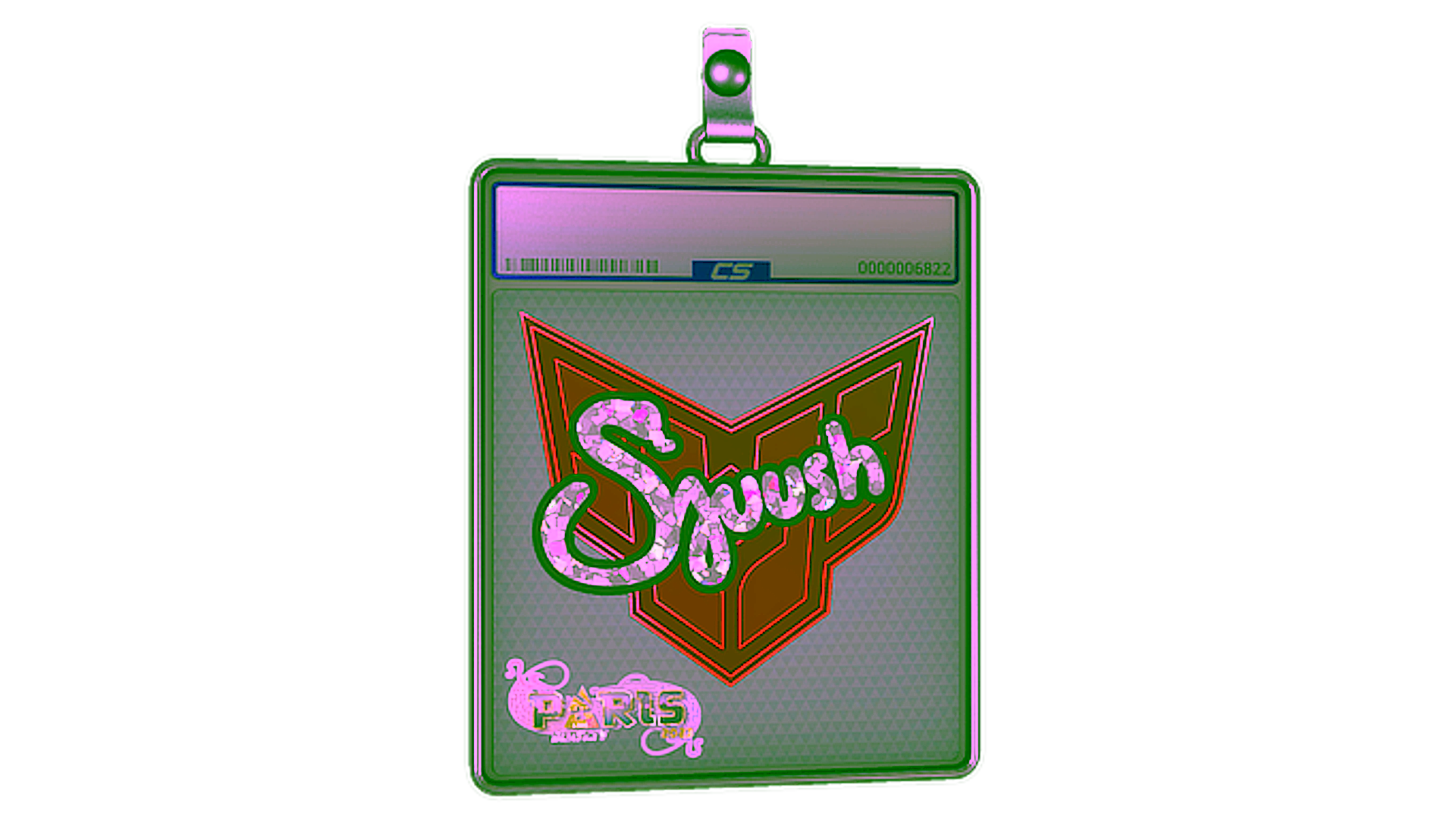 Anzeige für Sticker Slab | sjuush (Glitter) | Paris 2023
