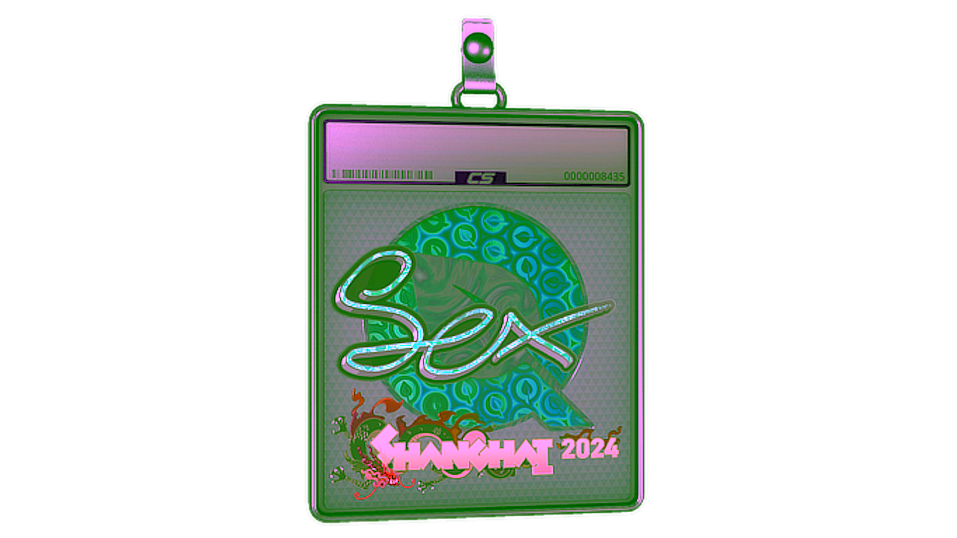 Wyświetl dla Sticker Slab | dexter (Holo) | Shanghai 2024