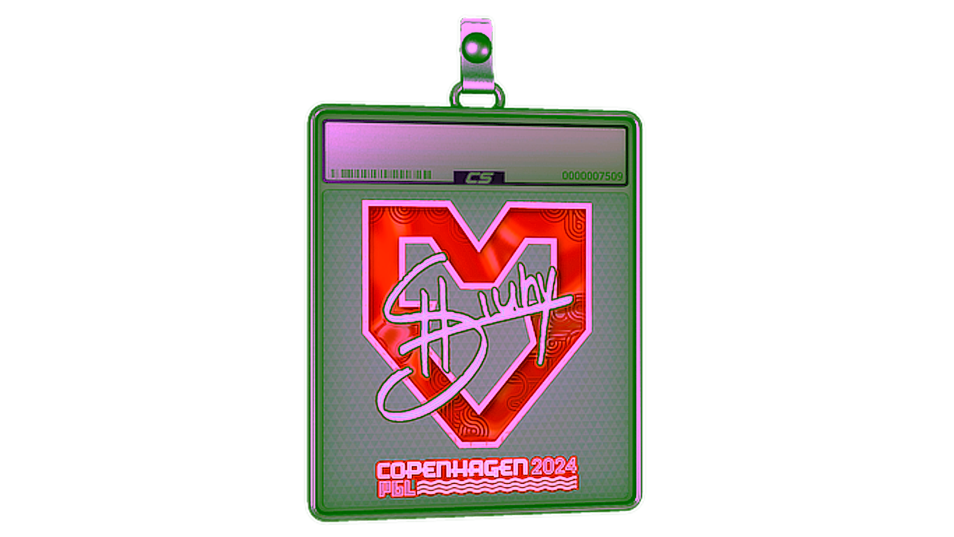 Display for Sticker Slab | siuhy (Holo) | Copenhagen 2024