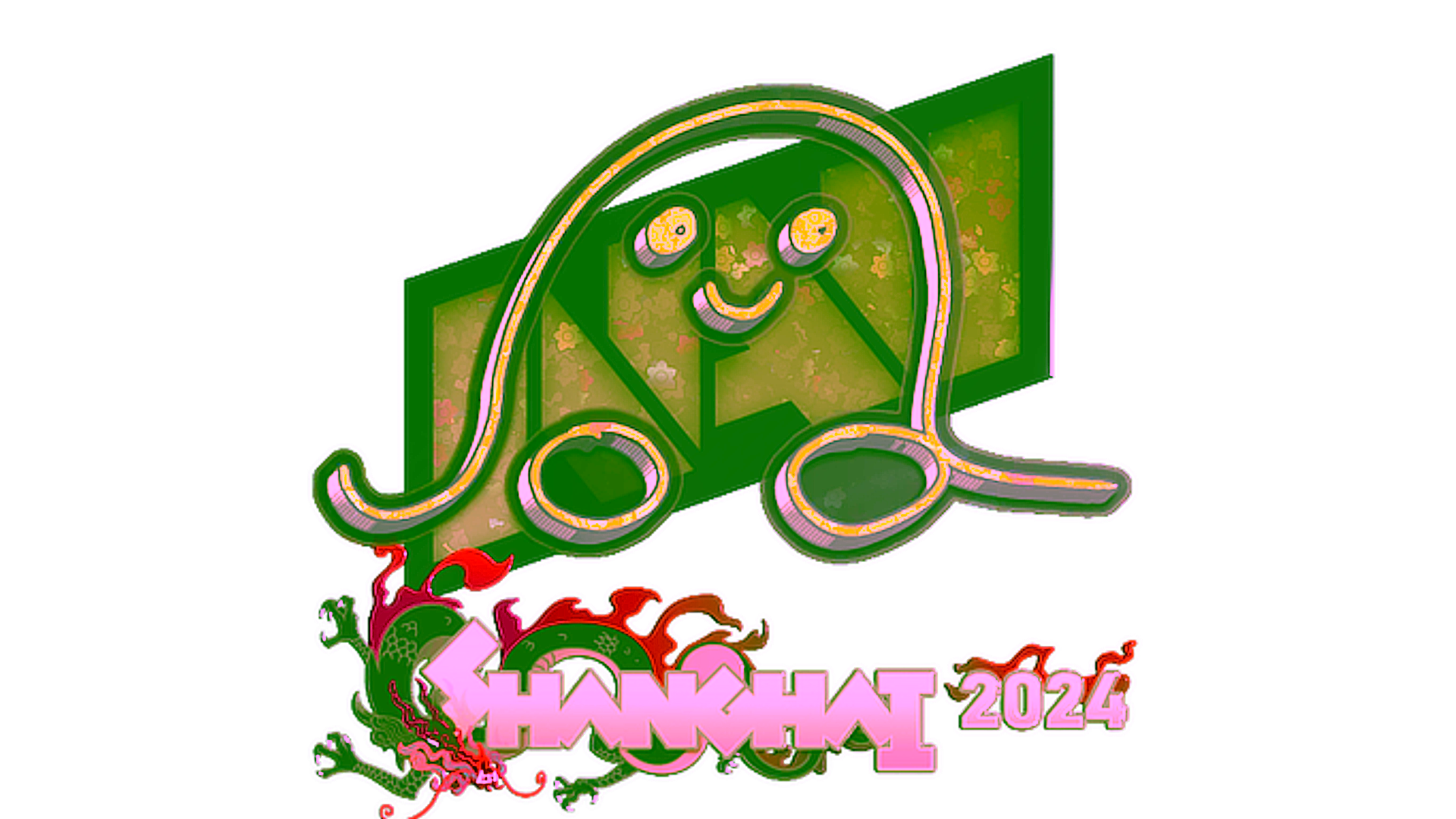 Exibição para Sticker | jL (Glitter) | Shanghai 2024