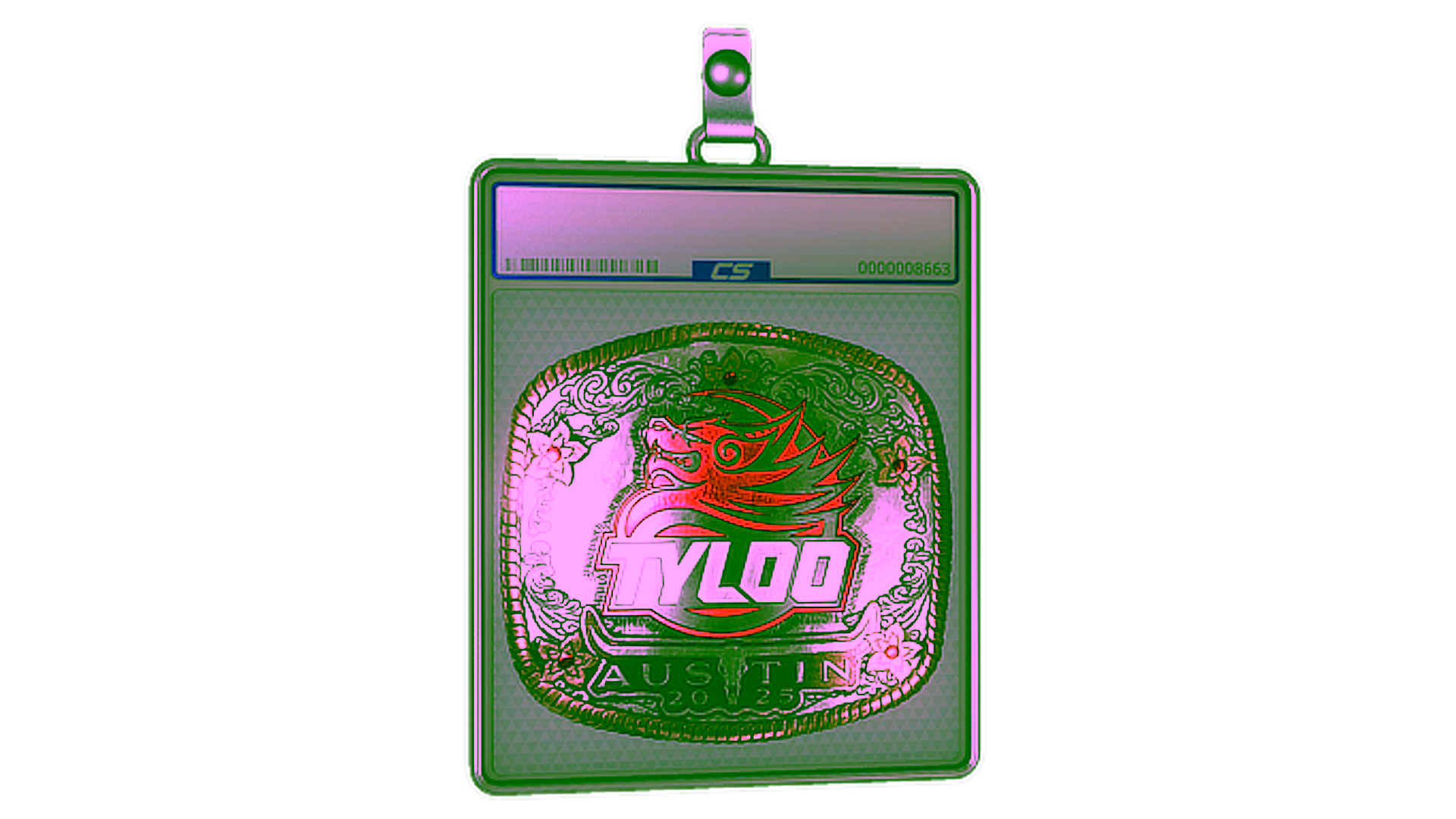 Display for Sticker Slab | TYLOO (Foil) | Austin 2025