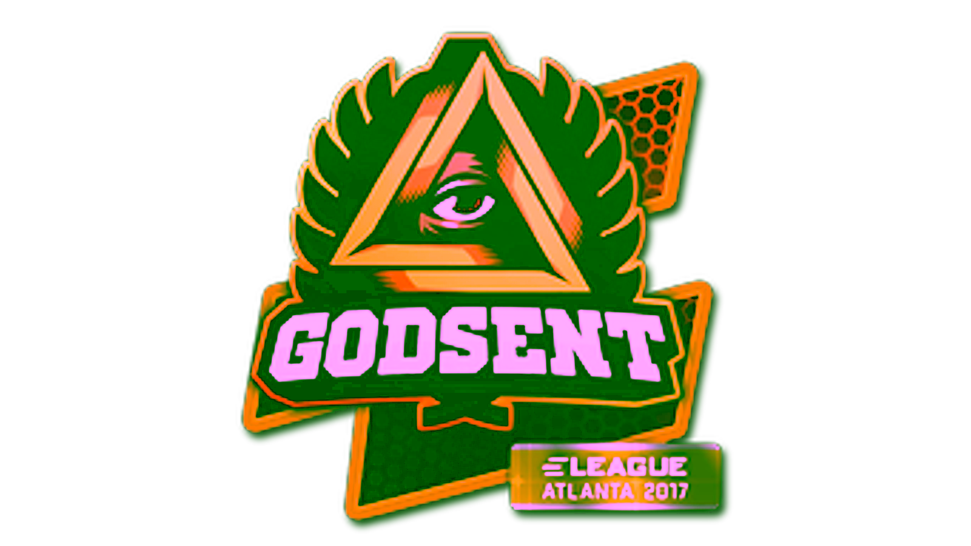 Anzeige für Sticker | GODSENT | Atlanta 2017