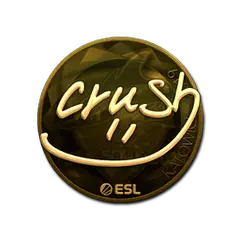 Sticker | crush (Gold) | Katowice 2019