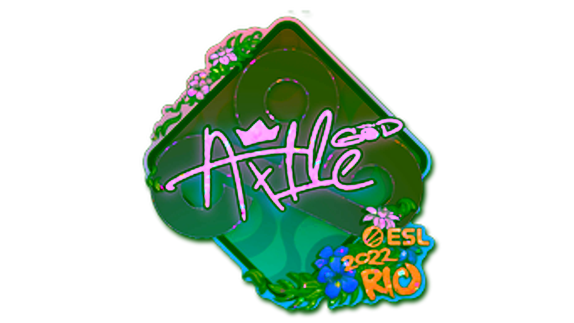 Display for Sticker | Ax1Le (Glitter) | Rio 2022