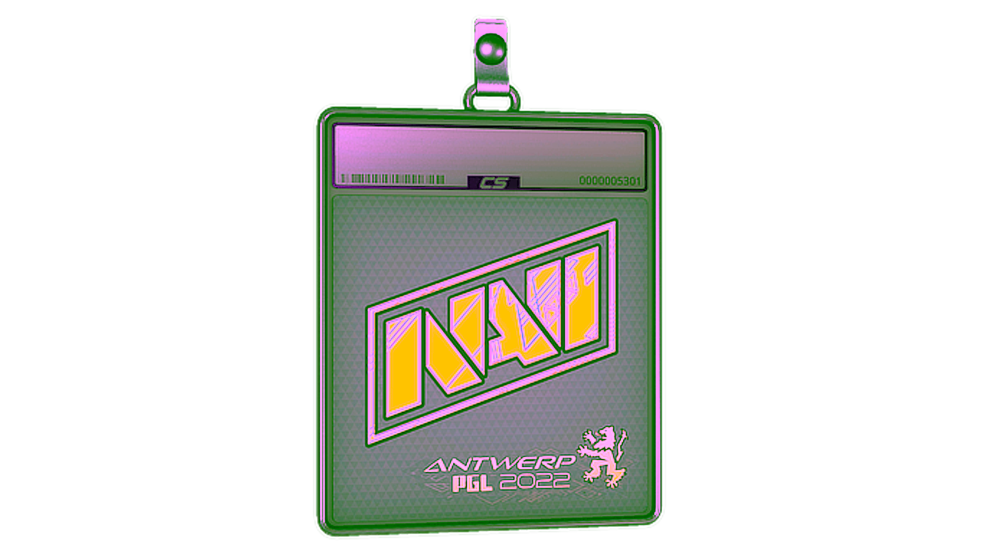 Display for Sticker Slab | Natus Vincere (Holo) | Antwerp 2022