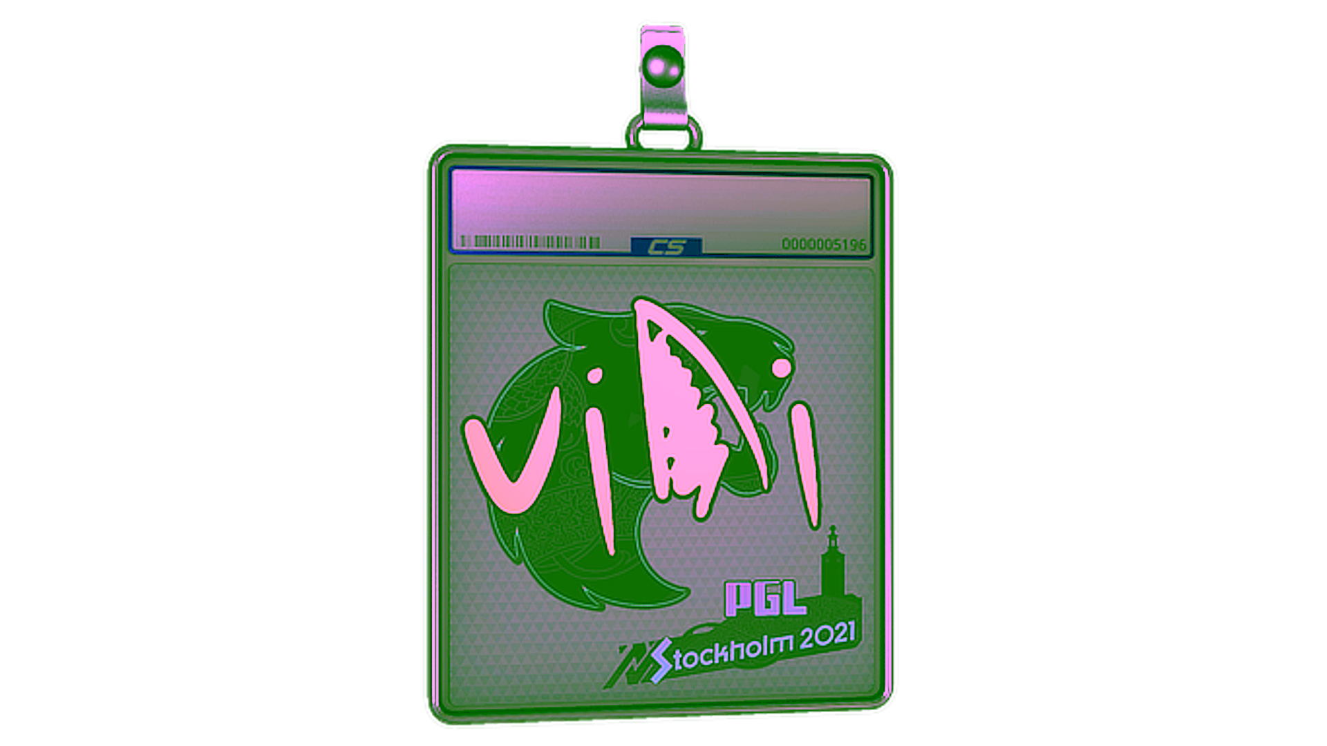 Display for Sticker Slab | VINI (Holo) | Stockholm 2021