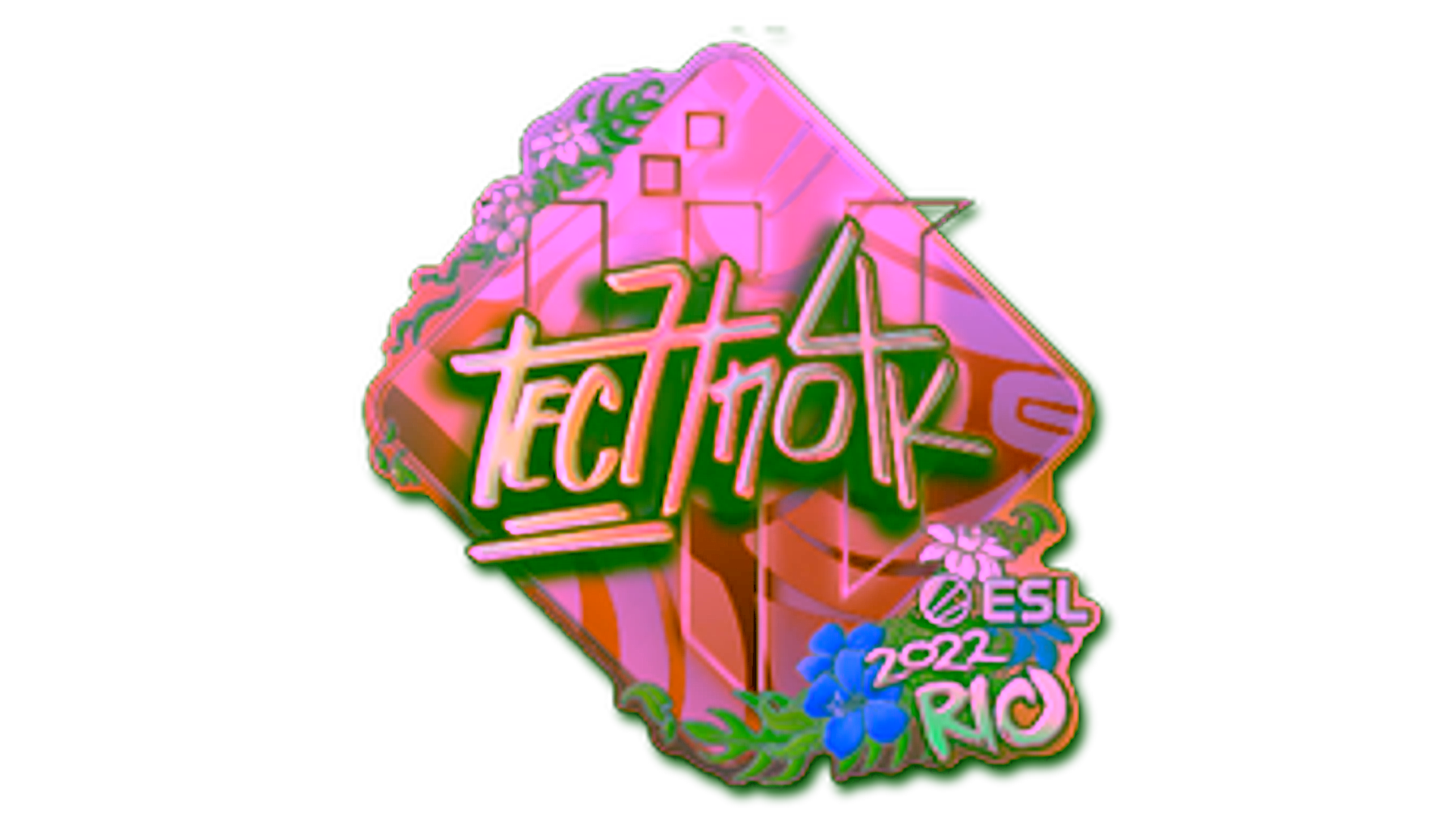 Display for Sticker | Techno4K (Holo) | Rio 2022