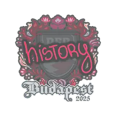 Sticker History Budapest 2025