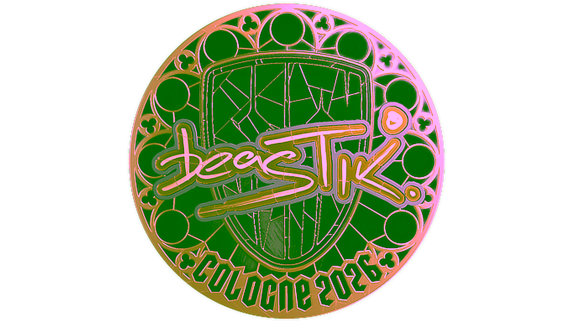 Display for Sticker | beastik (Gold) | Cologne 2026