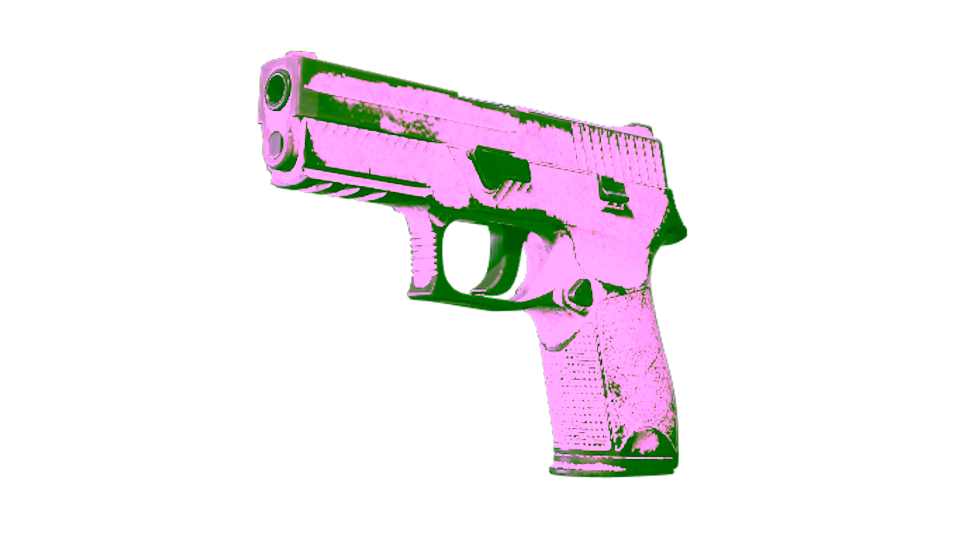 Display for Souvenir P250 | Whiteout (Battle-Scarred)
