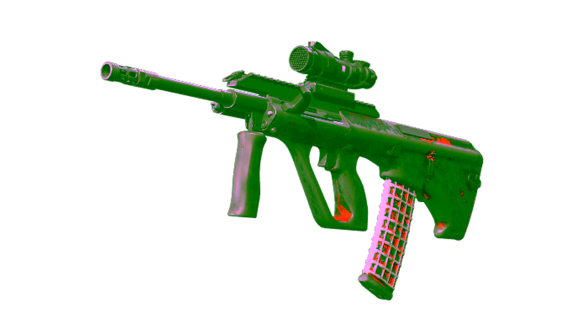 Anzeige für Souvenir AUG | Radiation Hazard (Battle-Scarred)