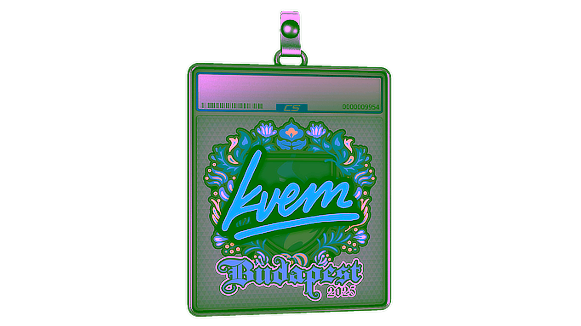 Rodyti Sticker Slab | Kvem | Budapest 2025