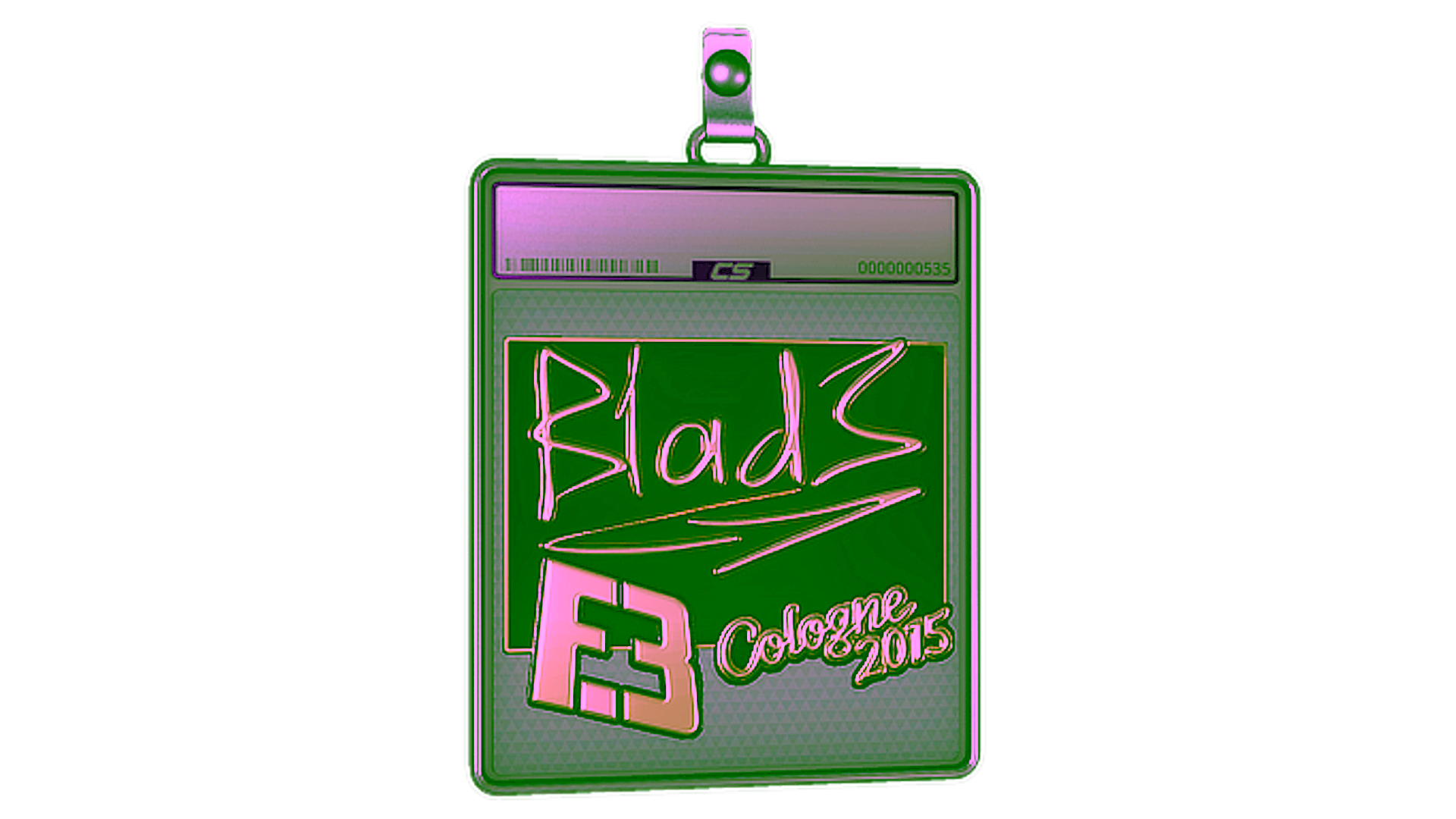 Display for Sticker Slab | B1ad3 (Gold) | Cologne 2015