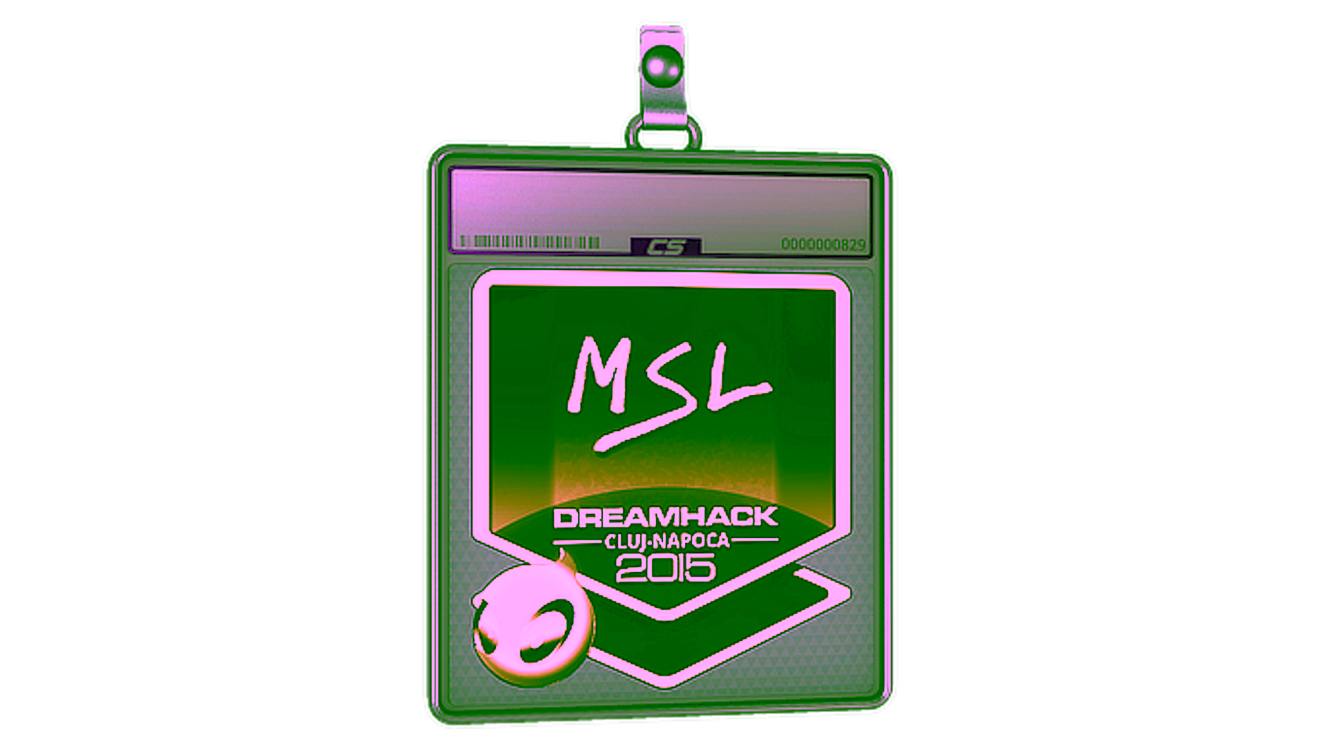 Affichage pour Sticker Slab | MSL (Gold) | Cluj-Napoca 2015