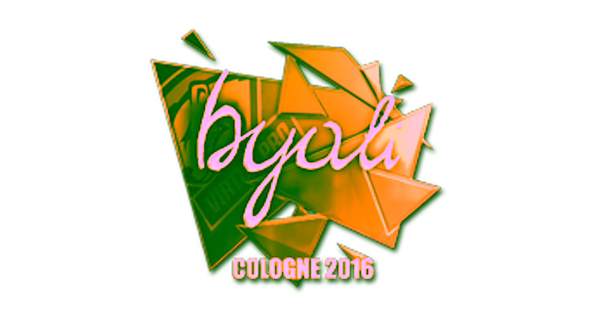 عرض لـ Sticker | byali (Gold) | Cologne 2016