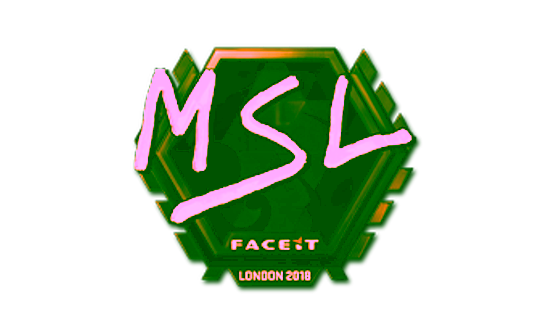 Rodyti Sticker | MSL (Gold) | London 2018