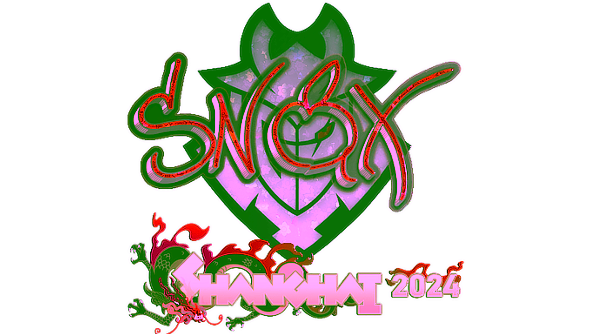 Display for Sticker | Snax (Glitter) | Shanghai 2024