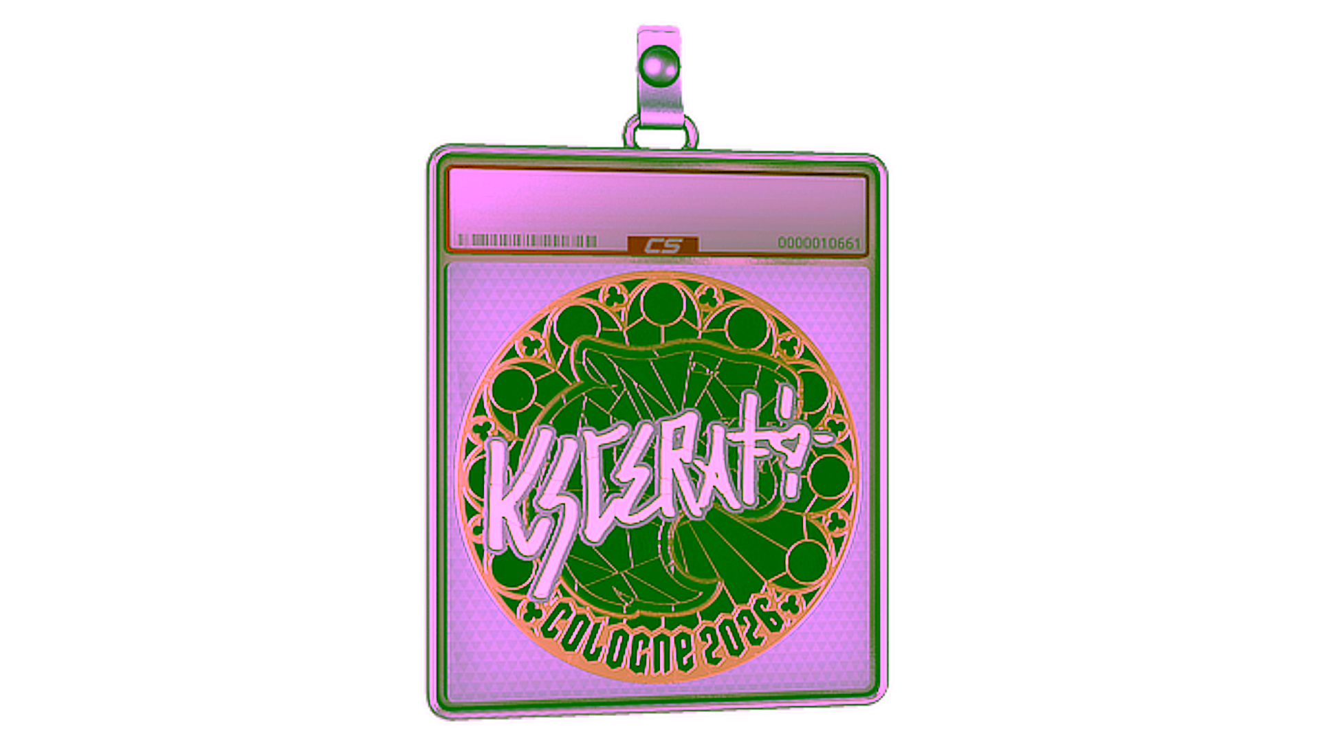 Display for Sticker Slab | KSCERATO (Gold) | Cologne 2026