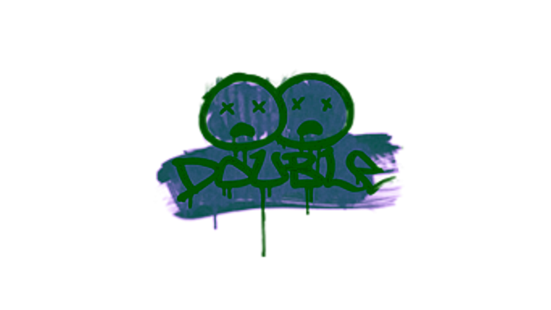 Display for Sealed Graffiti | Double (Monster Purple)