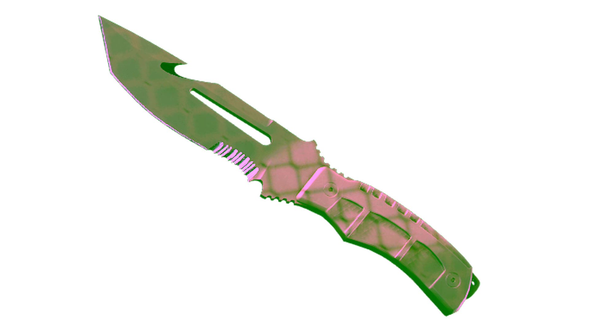 Display for ★ StatTrak™ Survival Knife | Safari Mesh (Minimal Wear)