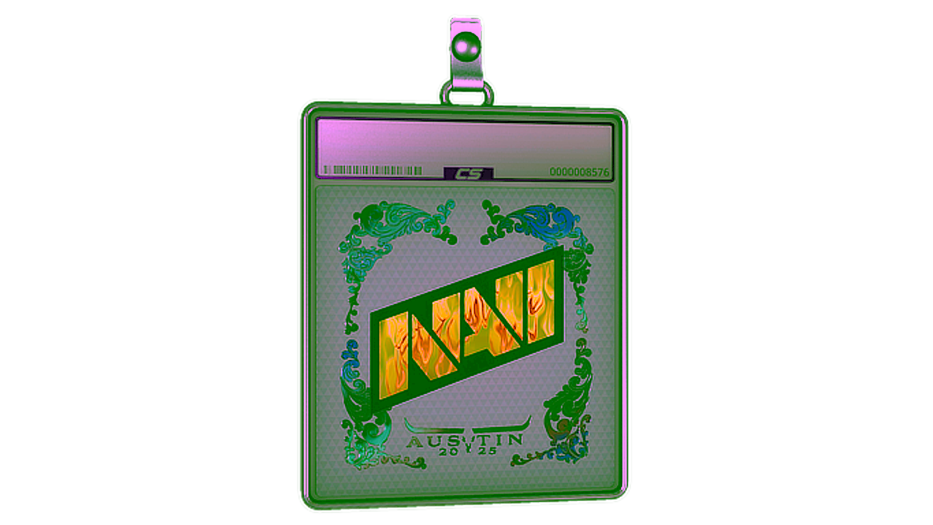 Display for Sticker Slab | Natus Vincere (Holo) | Austin 2025