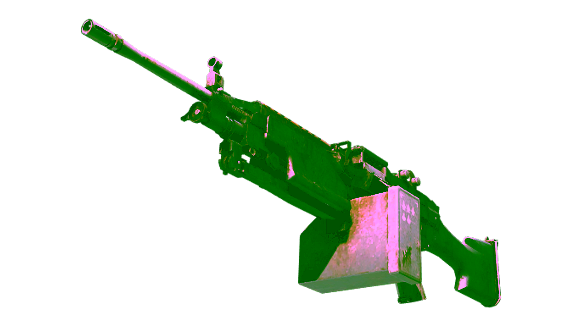 Display for M249 | Warbird (Well-Worn)