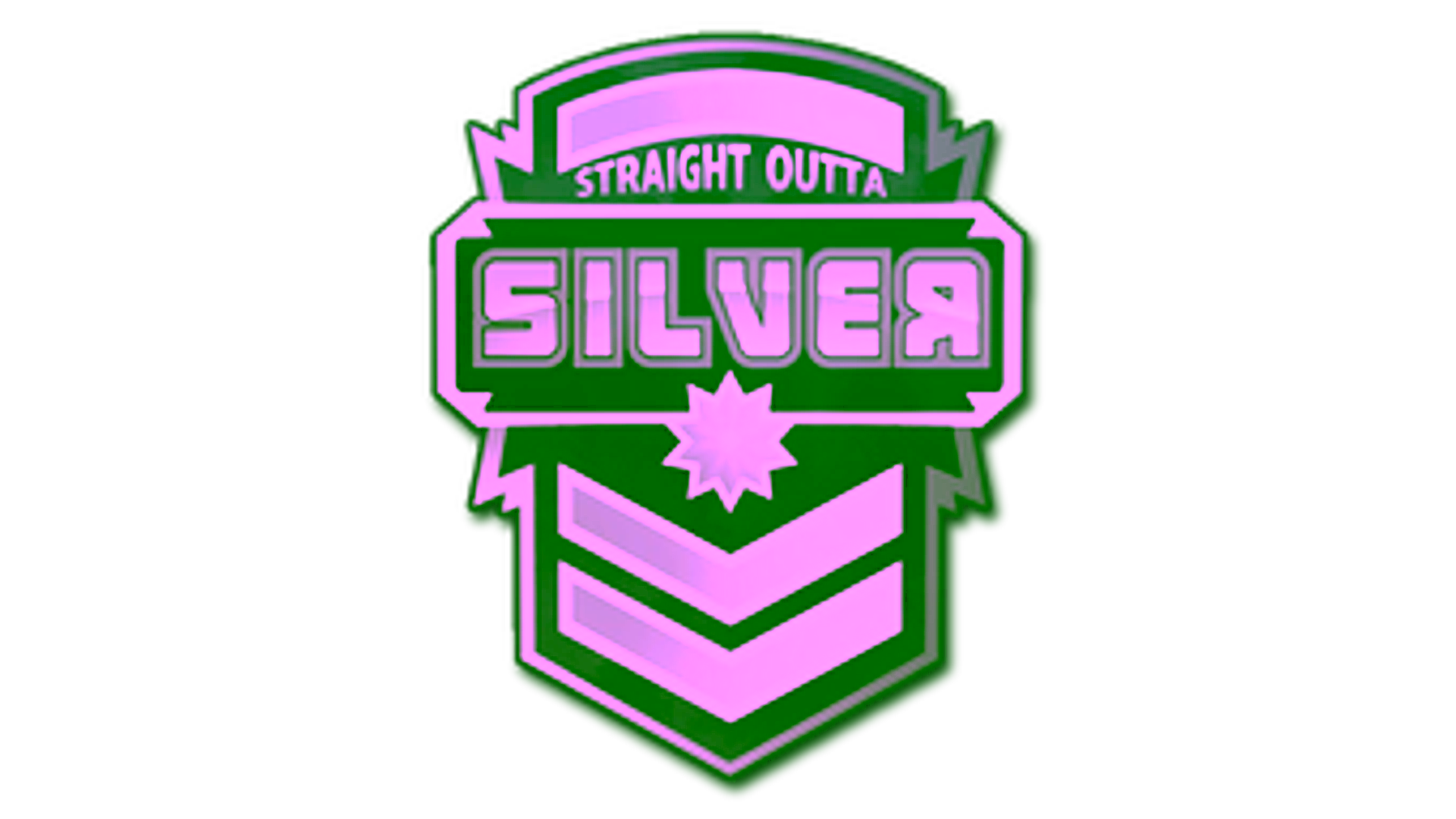 Display for Sticker | Silver