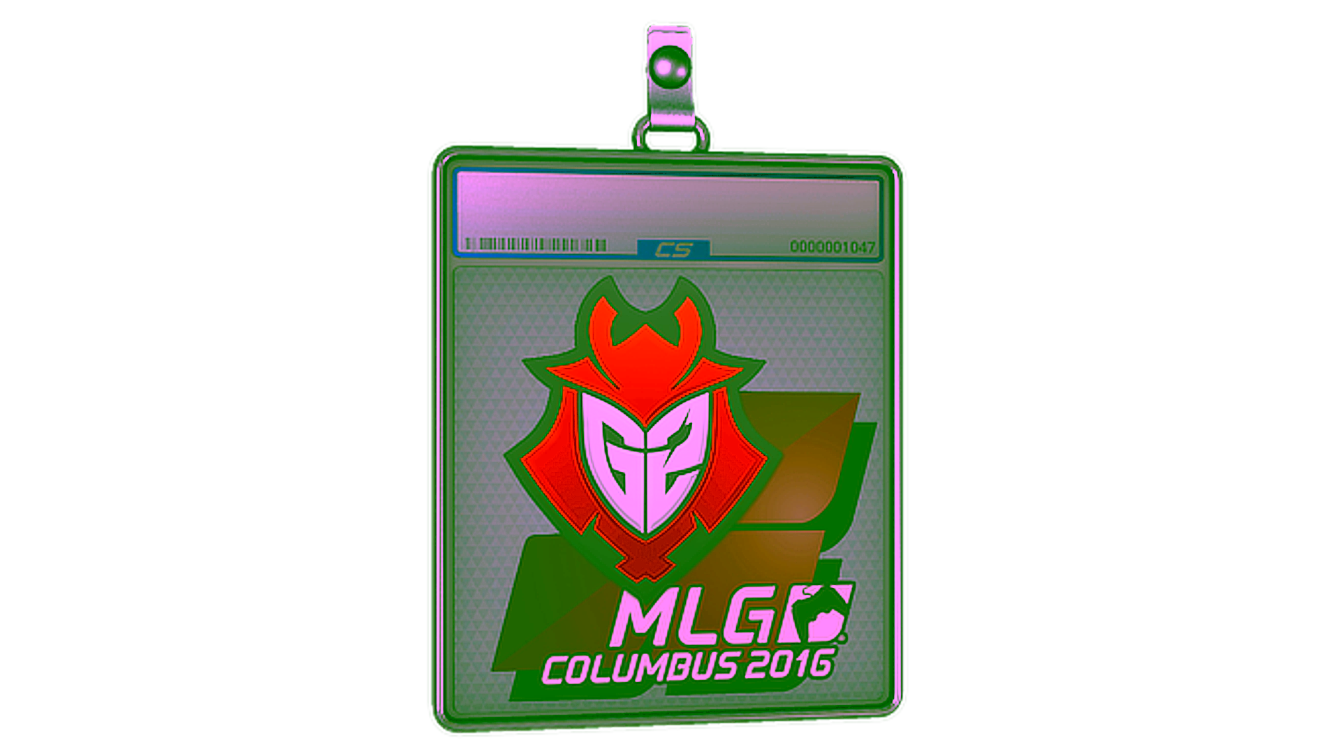 Display for Sticker Slab | G2 Esports | MLG Columbus 2016