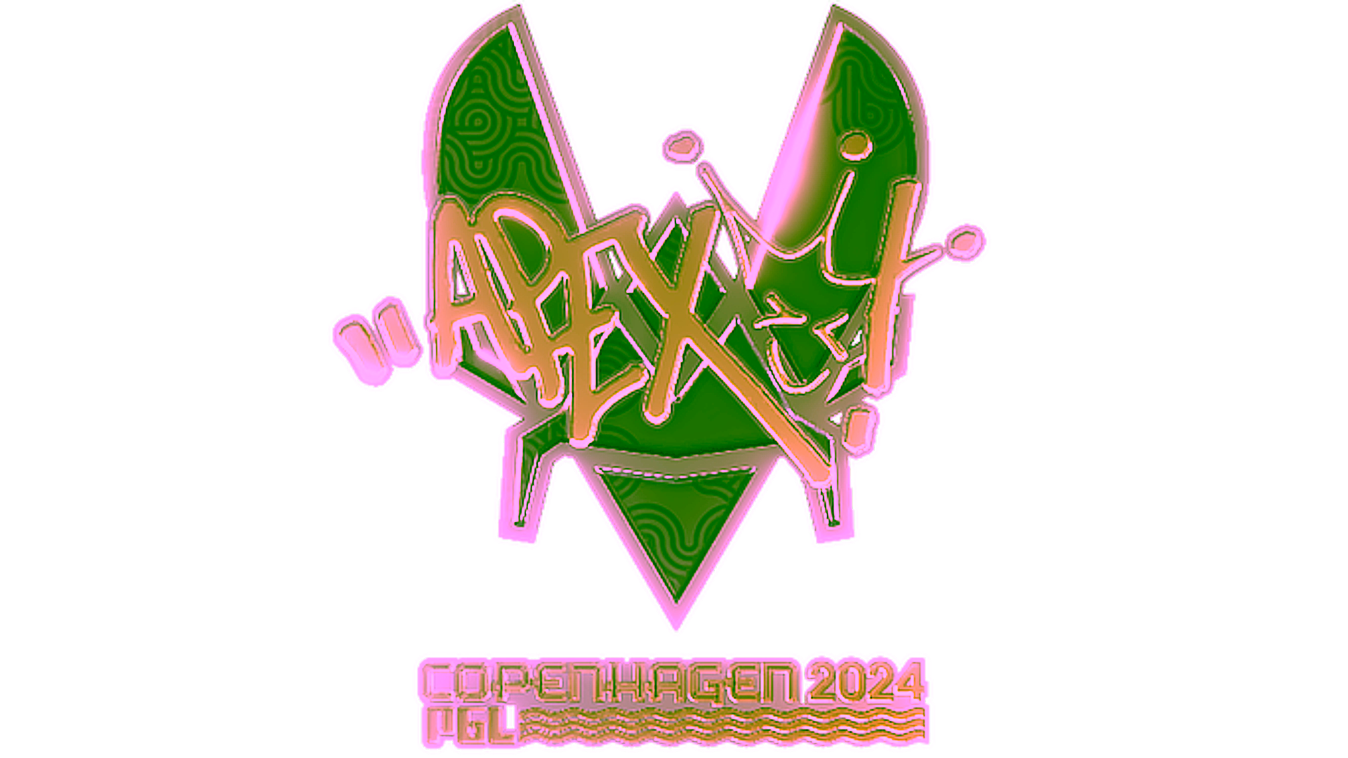 Affichage pour Sticker | apEX (Gold) | Copenhagen 2024