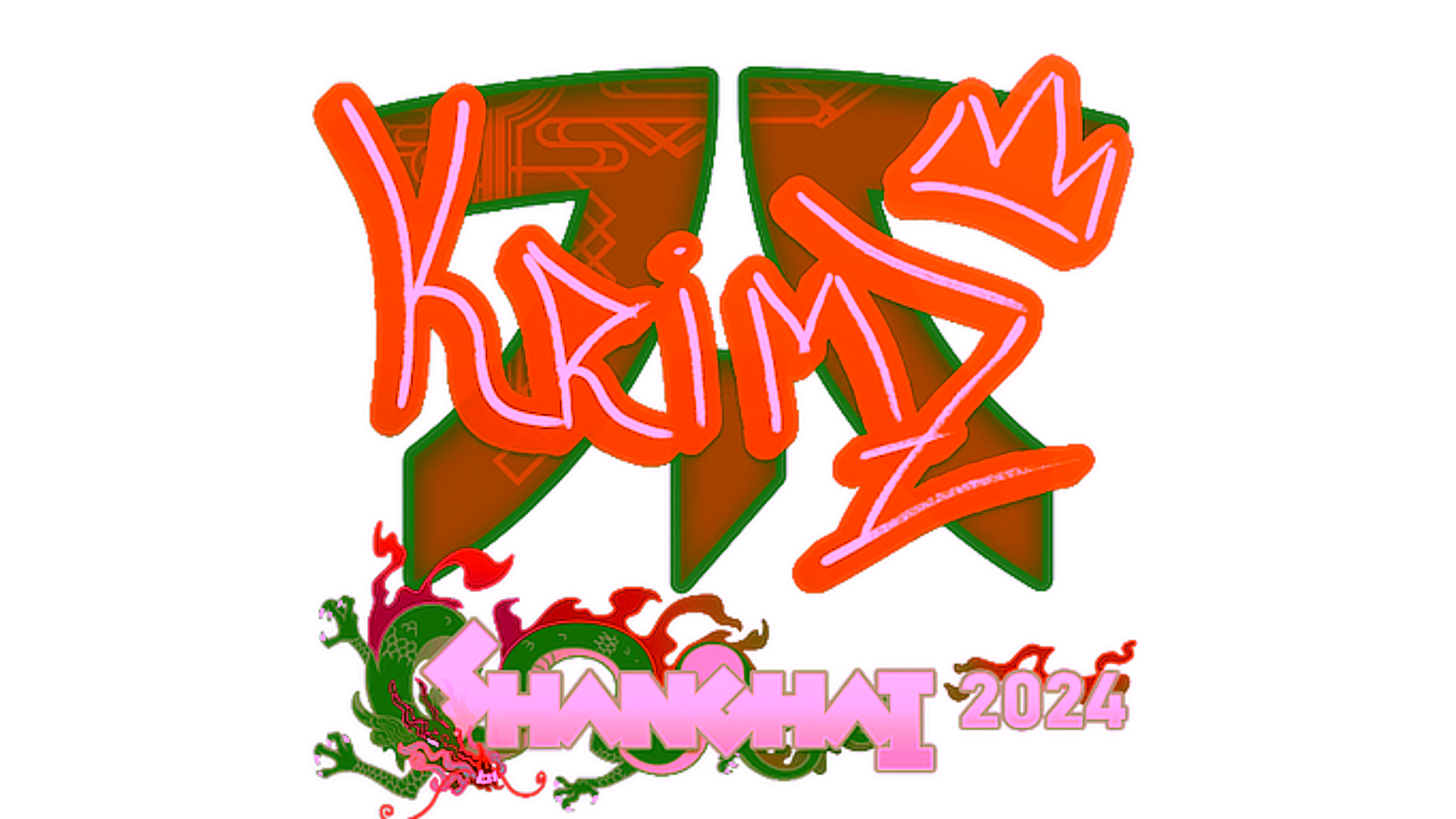 Display for Sticker | KRIMZ | Shanghai 2024