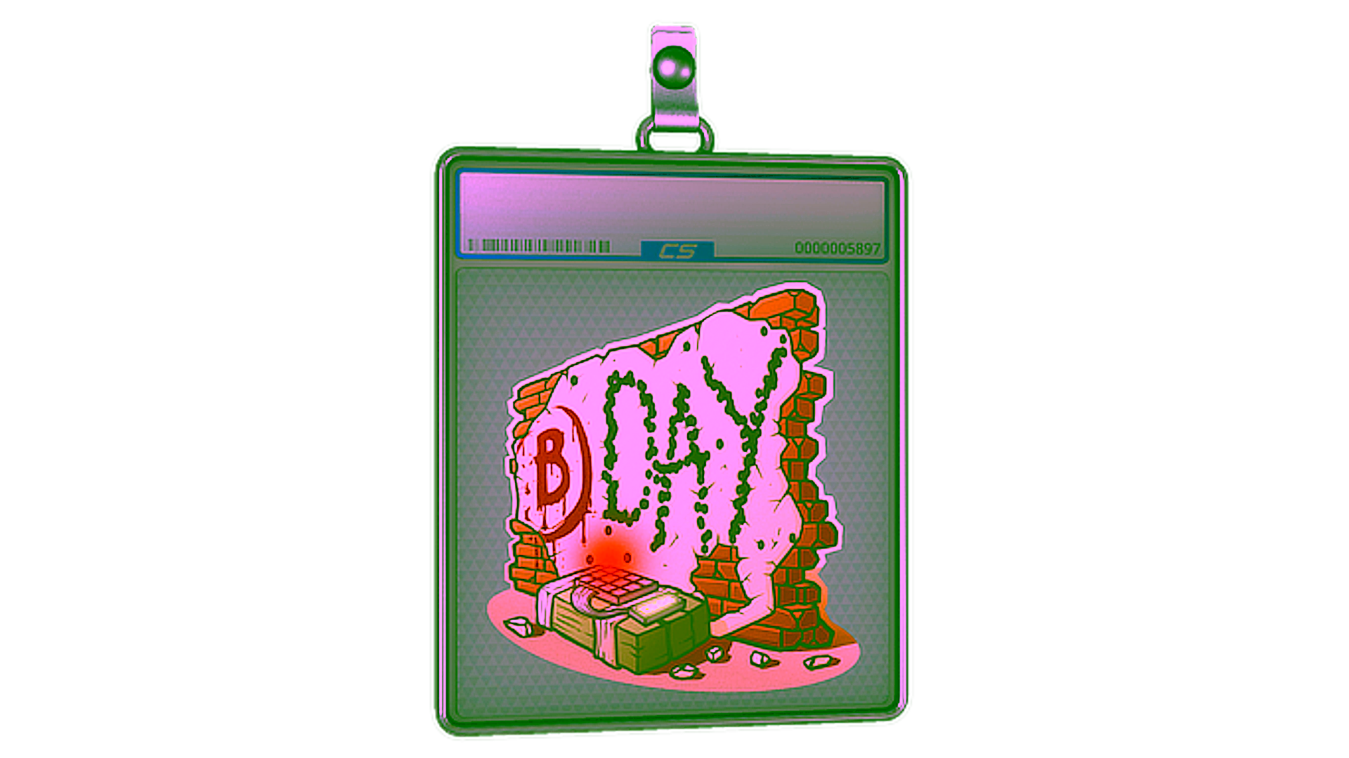 Rodyti Sticker Slab | B-Day