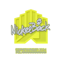 Sticker NickelBack Copenhagen 2024