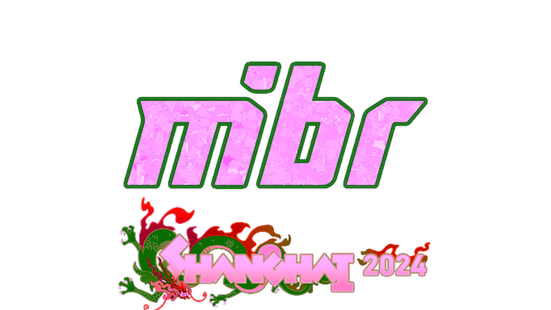 Mostrar para Sticker | MIBR (Glitter) | Shanghai 2024