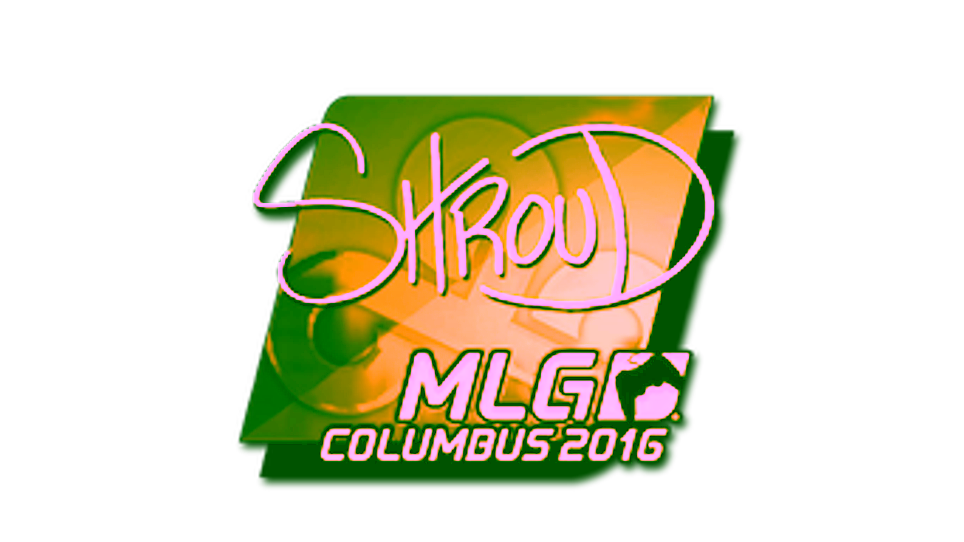 Rodyti Sticker | shroud (Gold) | MLG Columbus 2016