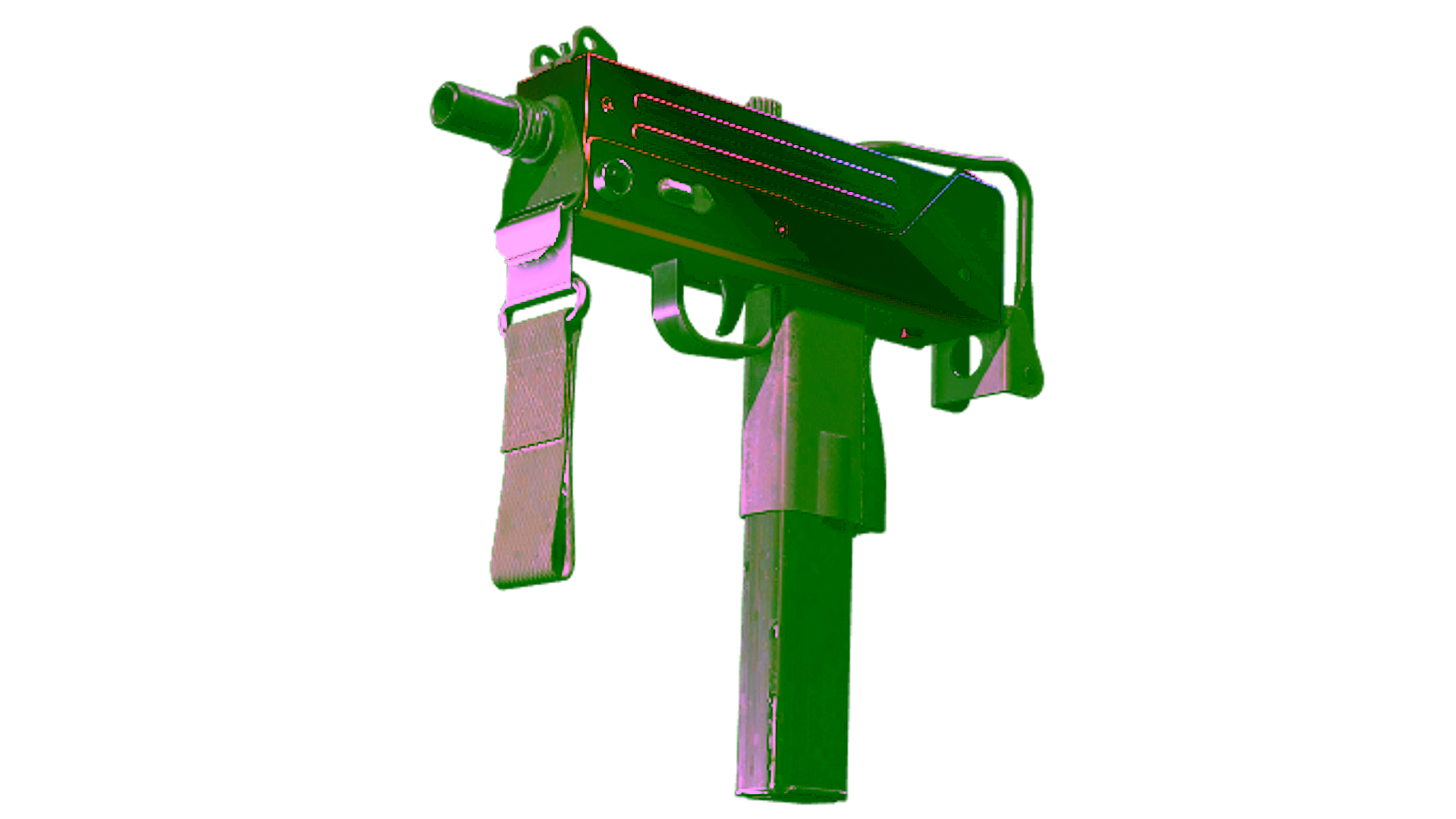 Display for Souvenir MAC-10 | Fade (Factory New)