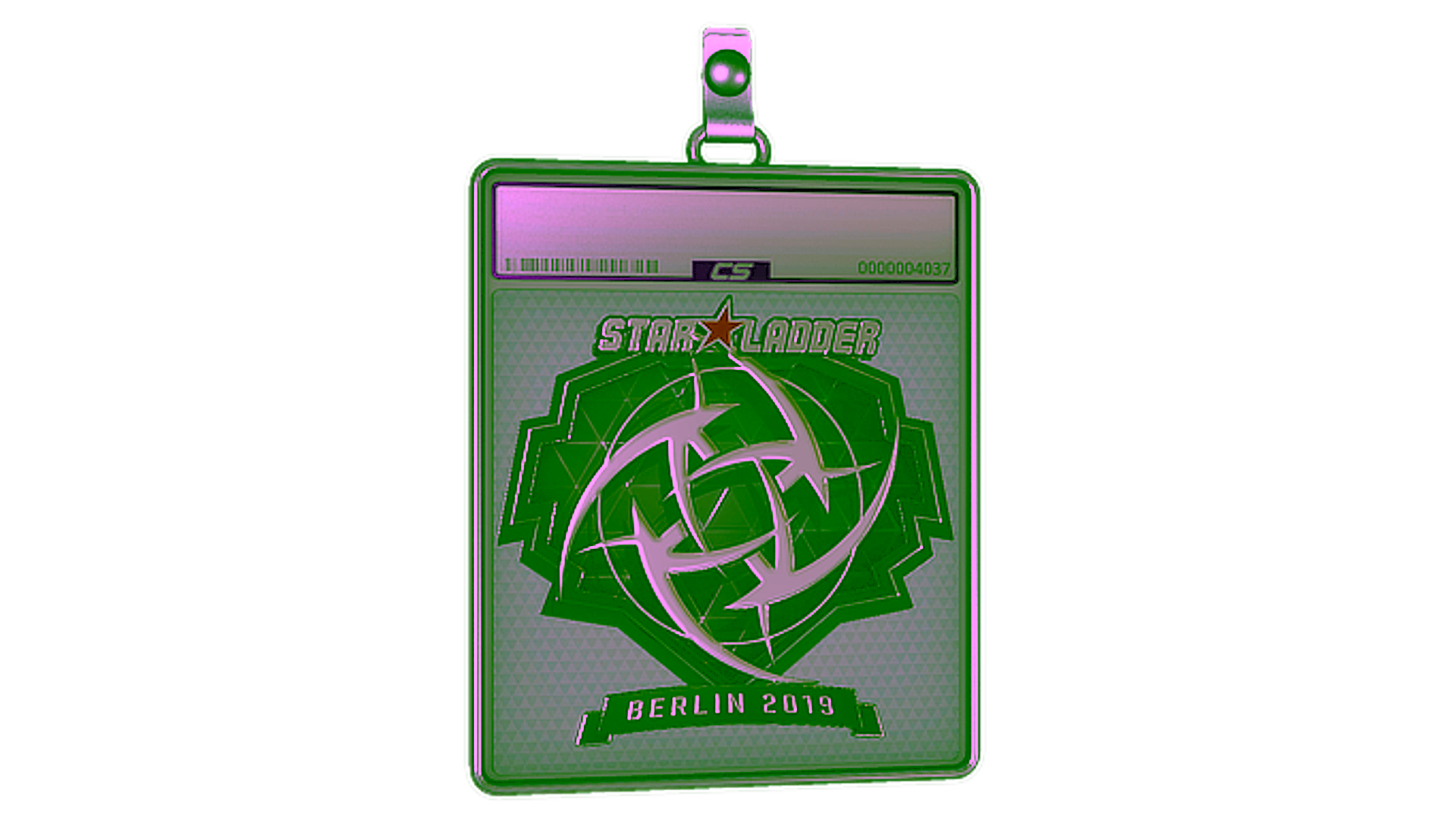 Display for Sticker Slab | Ninjas in Pyjamas (Foil) | Berlin 2019