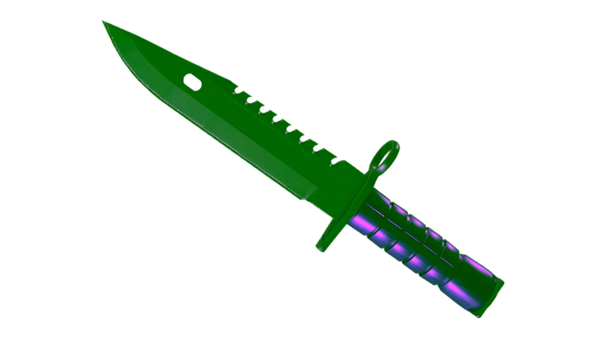 Display for ★ StatTrak™ M9 Bayonet | Ultraviolet (Factory New)