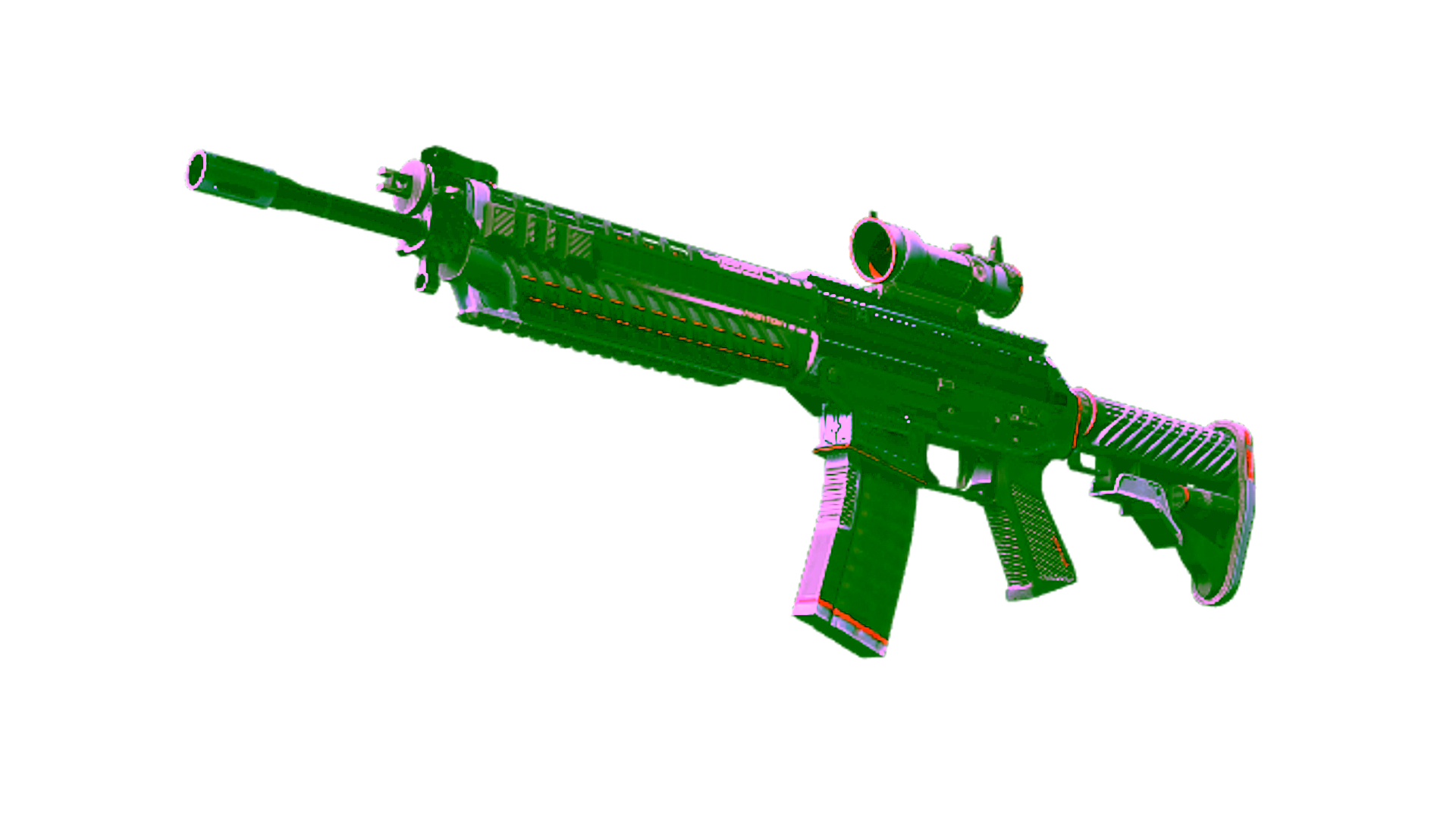 Display for SG 553 | Phantom (Minimal Wear)