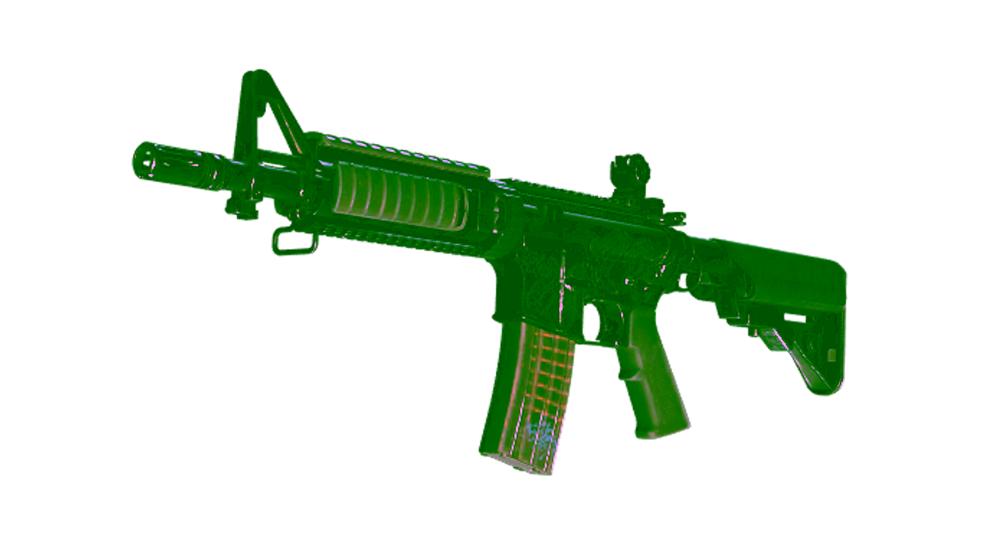 Display for M4A4 | Etch Lord (Minimal Wear)