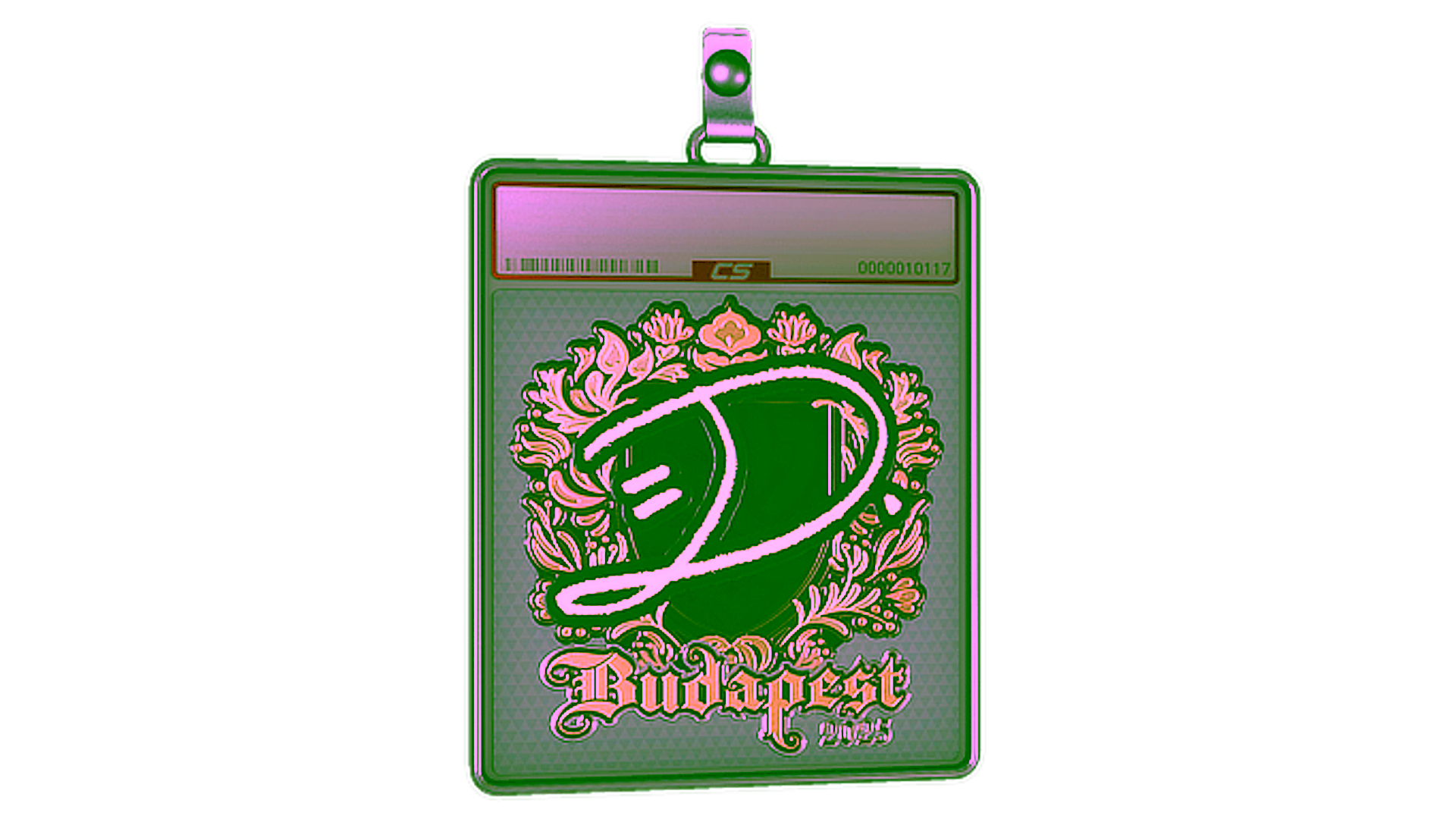 Display for Sticker Slab | dumau (Gold) | Budapest 2025