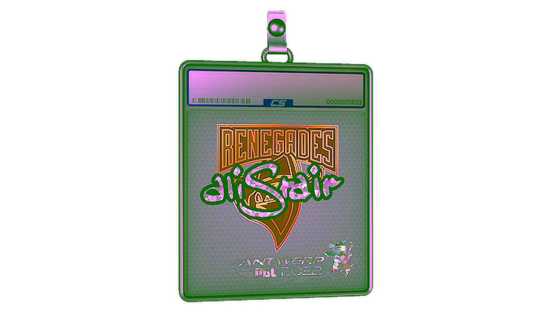 Display for Sticker Slab | aliStair (Glitter) | Antwerp 2022