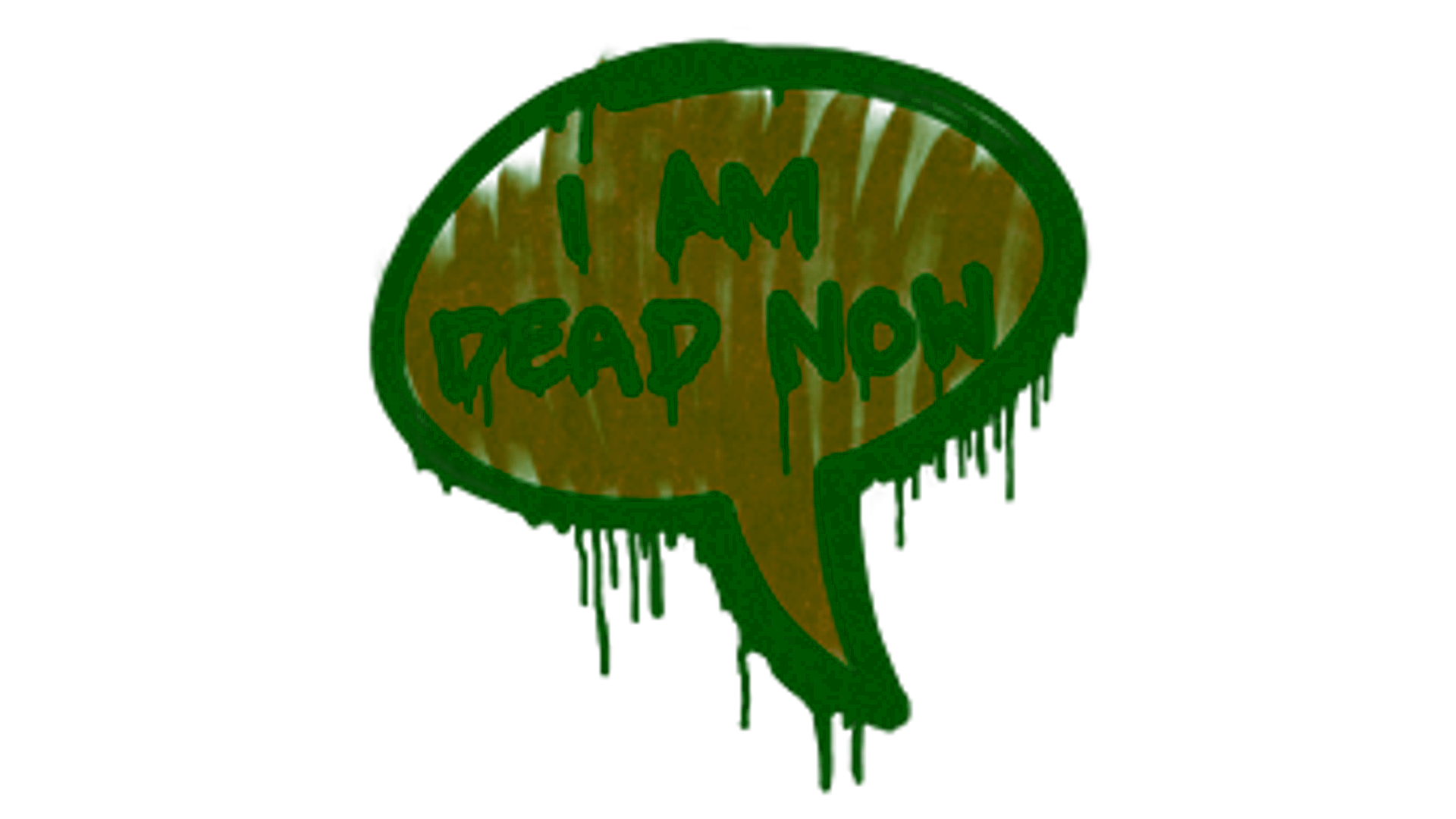 Display for Sealed Graffiti | Dead Now (Brick Red)