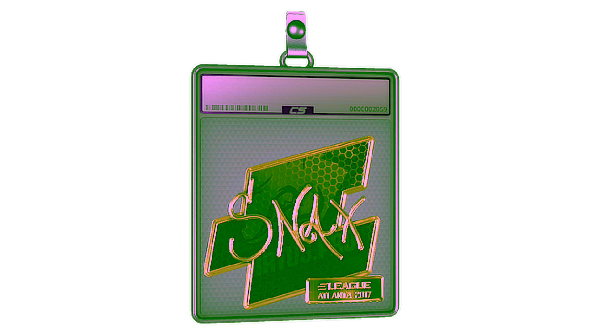 Display for Sticker Slab | Snax (Gold) | Atlanta 2017