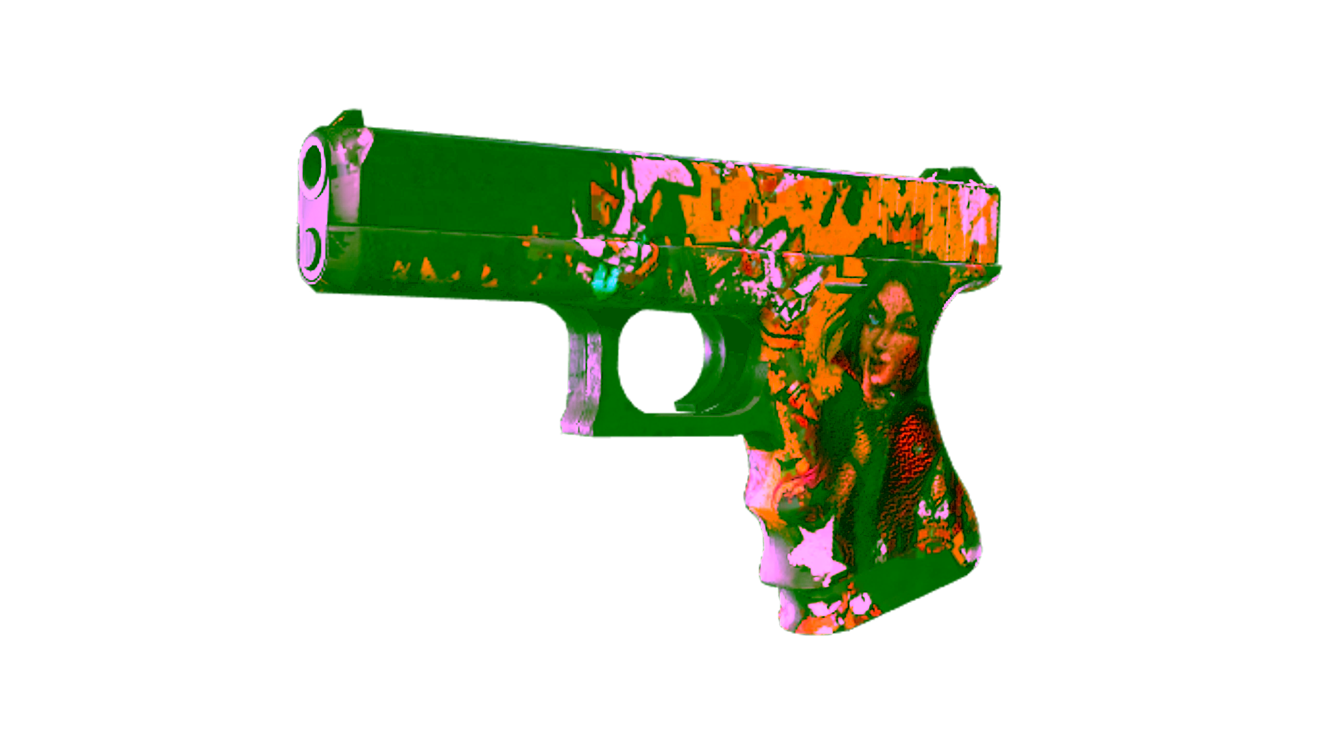 Display for Glock-18 | Bullet Queen (Battle-Scarred)