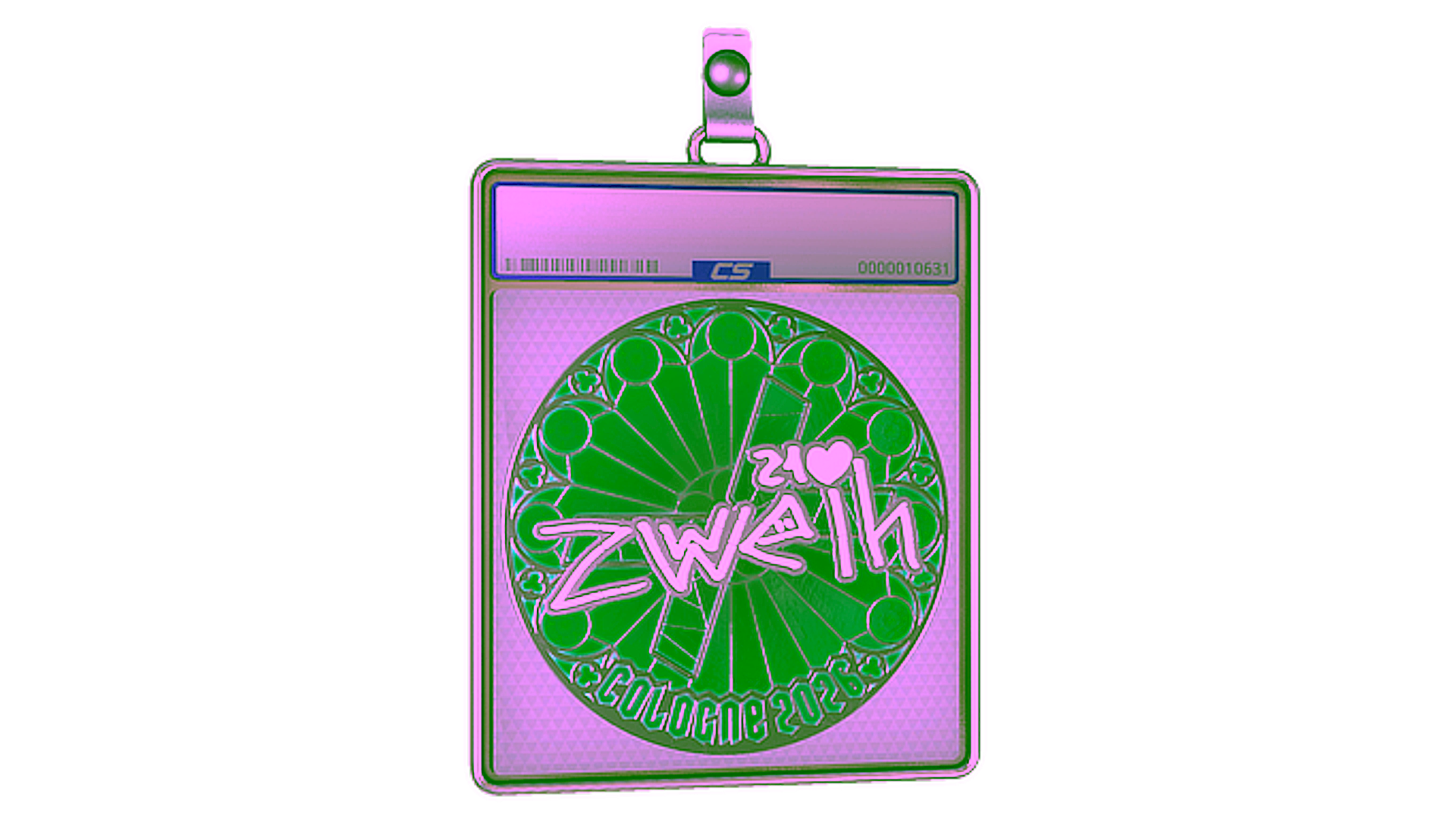 Display for Sticker Slab | zweih (Foil) | Cologne 2026
