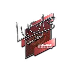 Sticker LUCAS1 Boston 2018