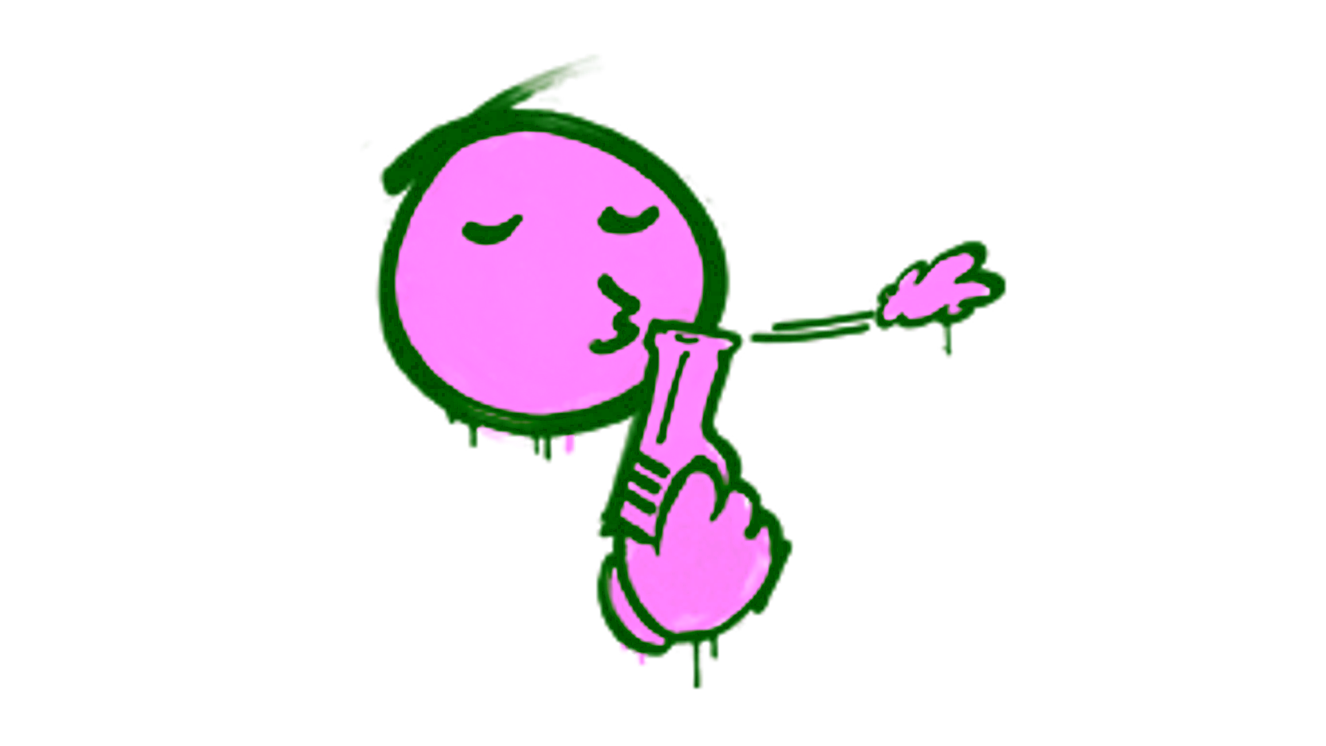 Display for Sealed Graffiti | Quickdraw (War Pig Pink)