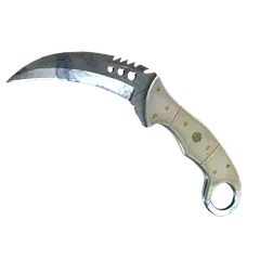 Talon Knife Stained