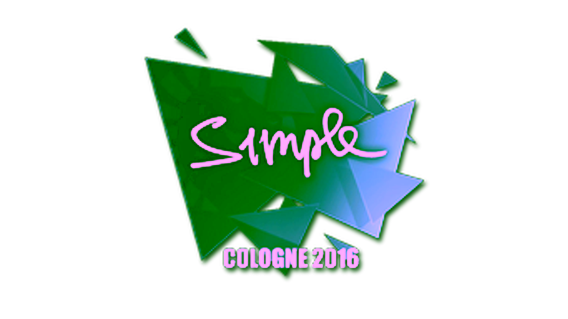 Display for Sticker | s1mple | Cologne 2016