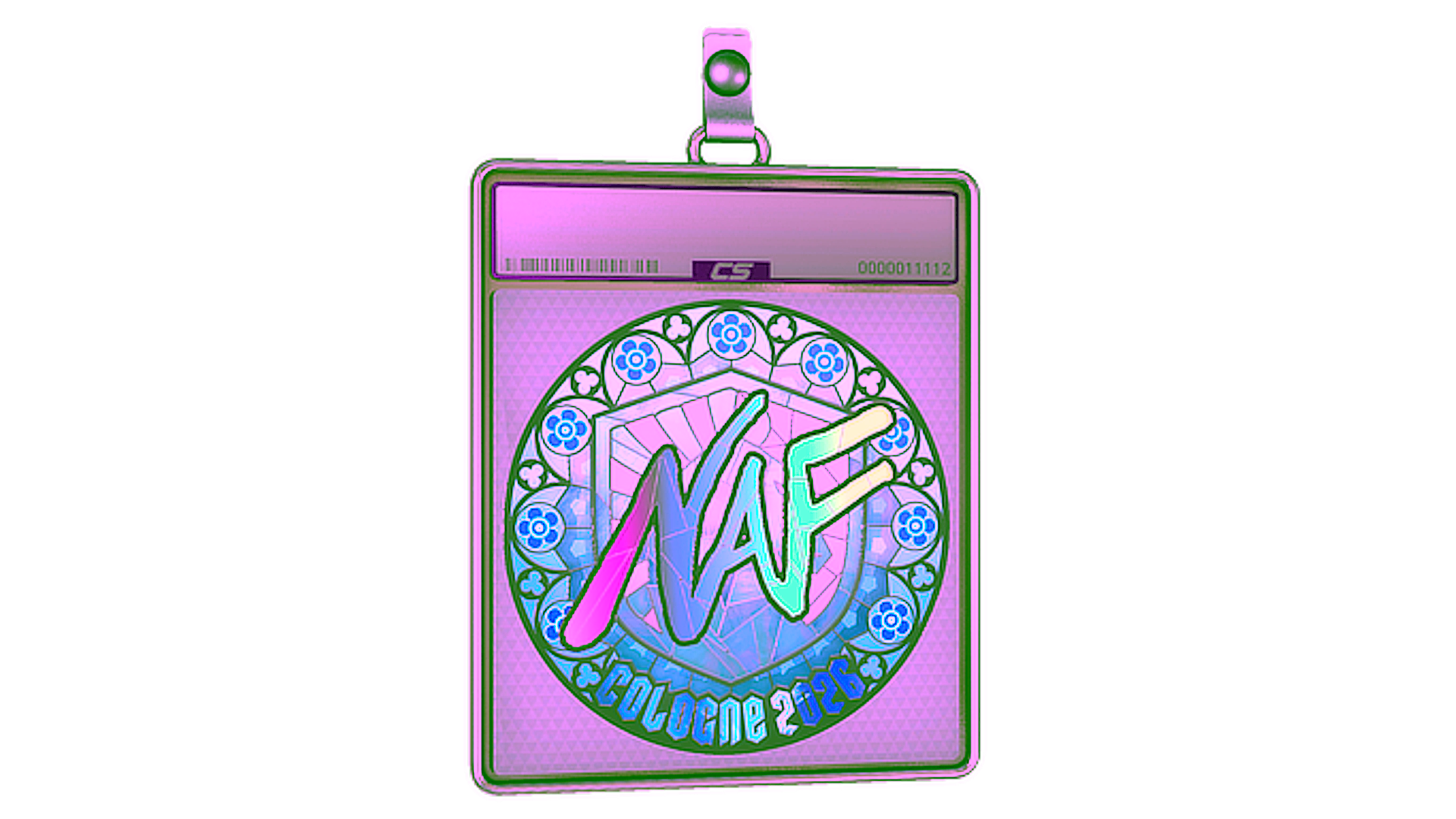 Display for Sticker Slab | NAF (Holo) | Cologne 2026